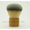 30mm Bambus Griff Synthetische Kabuki Make-up Pinsel